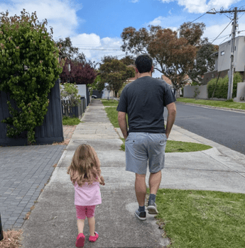 Reuben and daughter